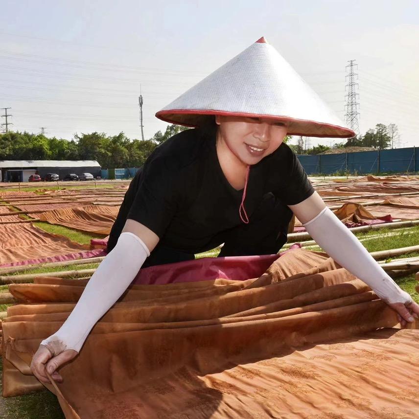 中莨香云纱