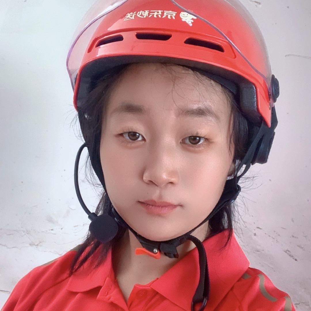 京东女骑手静静