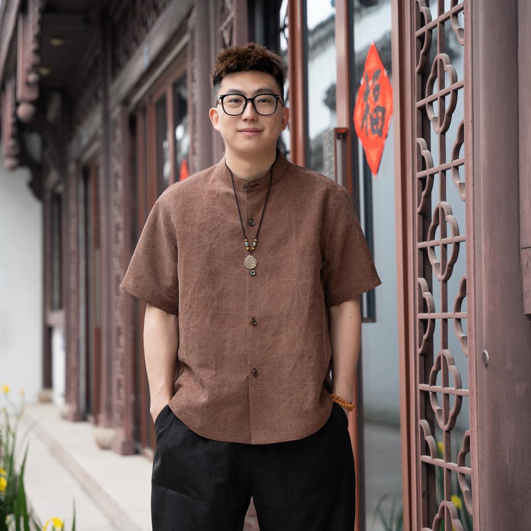 烟雨江南丝绸男装