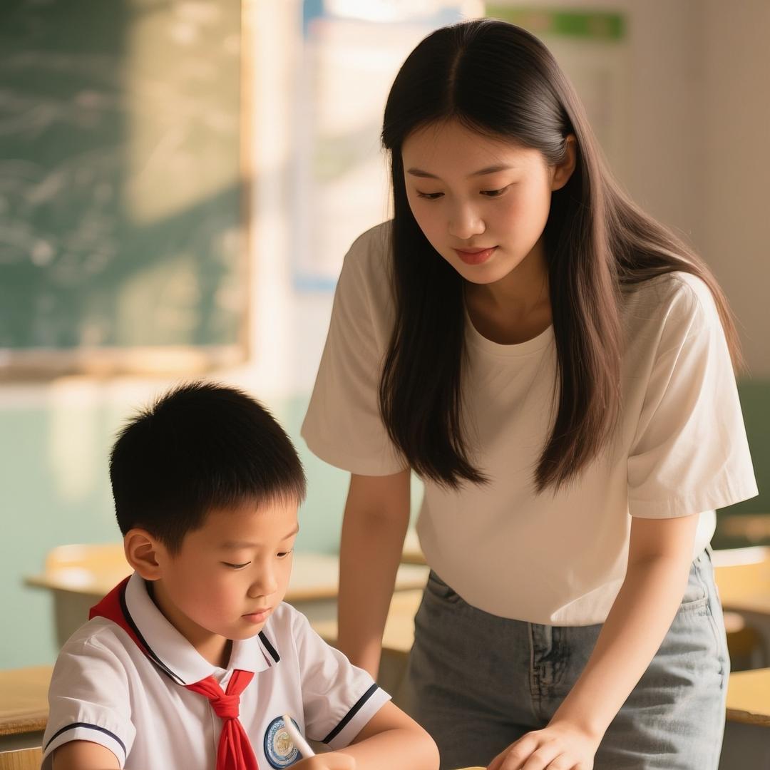 仁爱小学彭老师