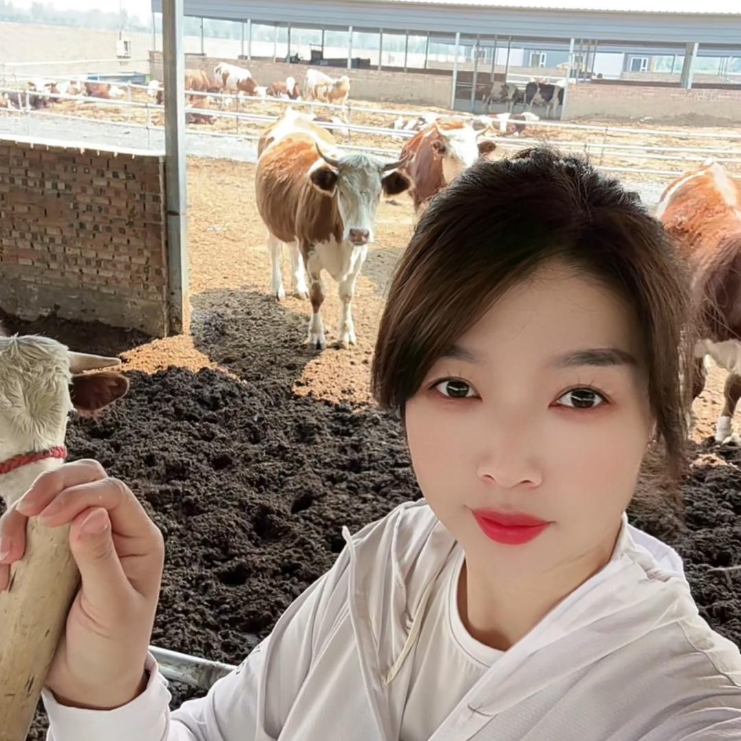 农村养牛妹