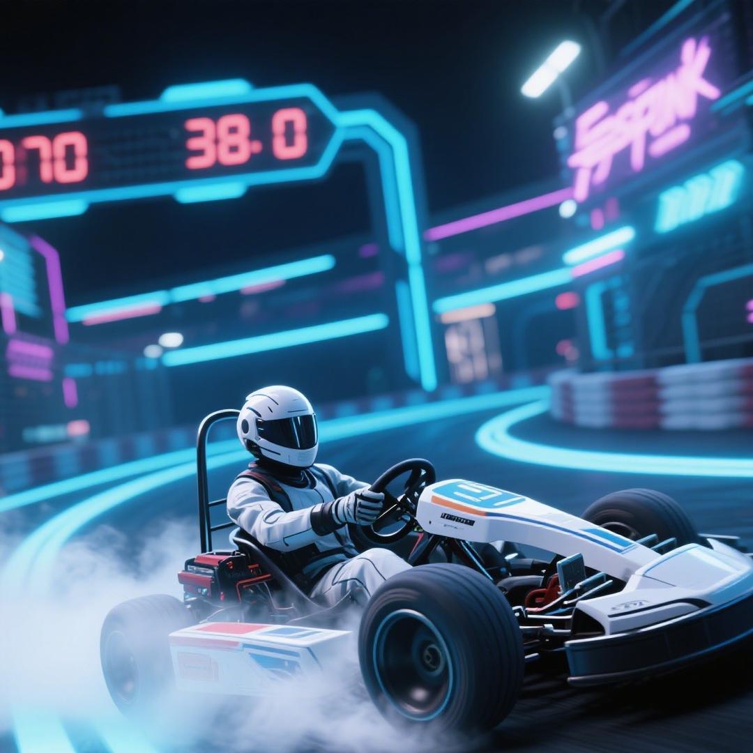 明哥爱玩卡丁车