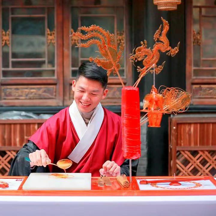 唐小杰糖画
