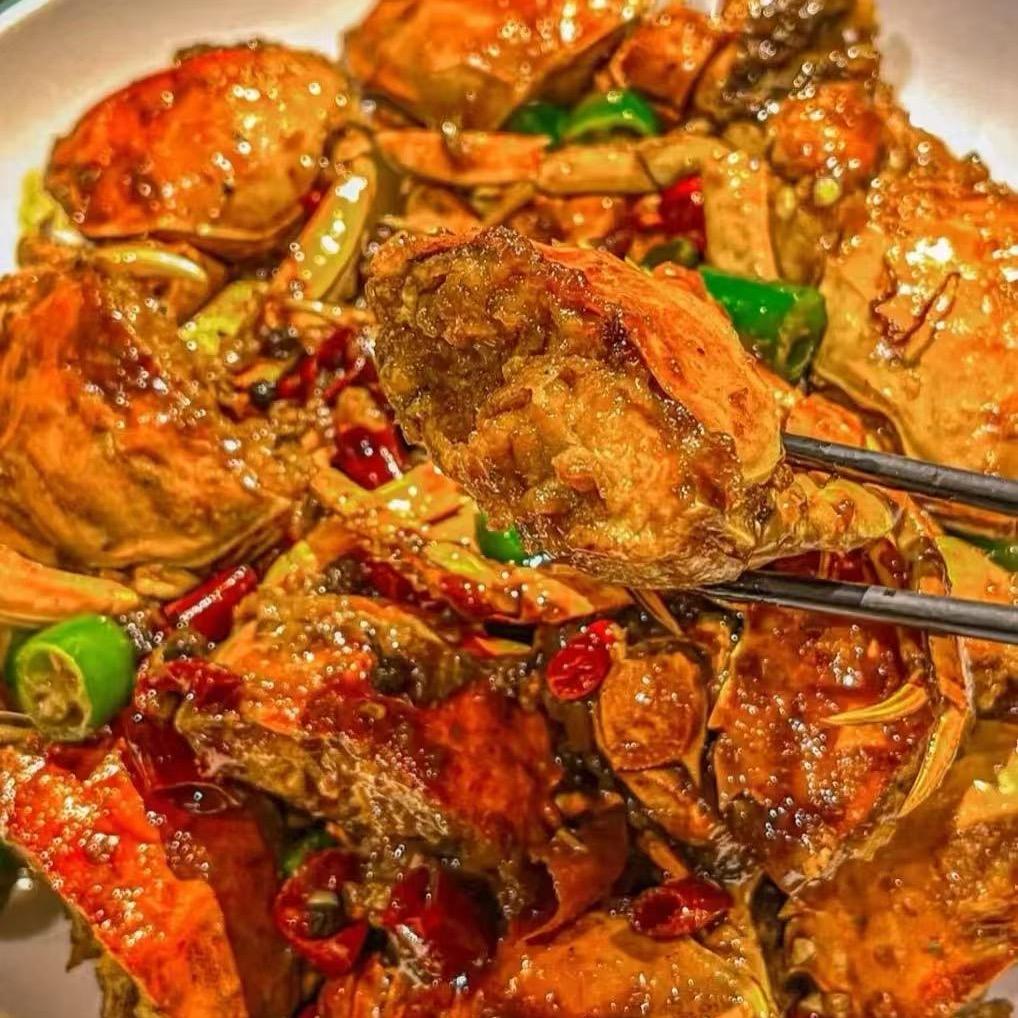 黄记麻辣蟹钳热卤