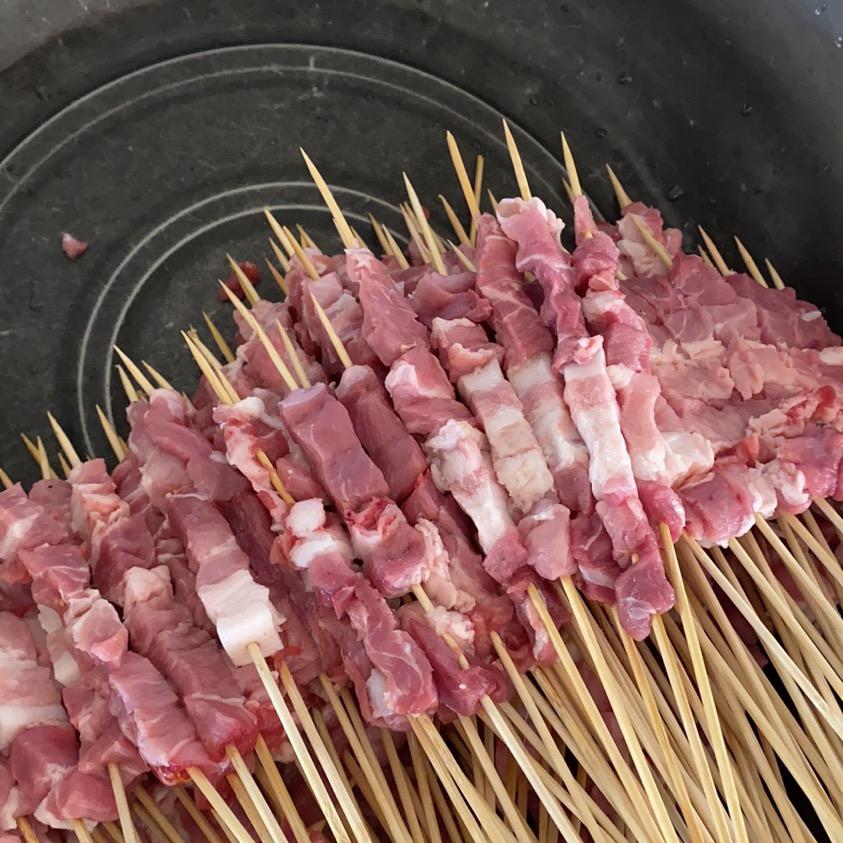 猪肉加工，烧烤食材
