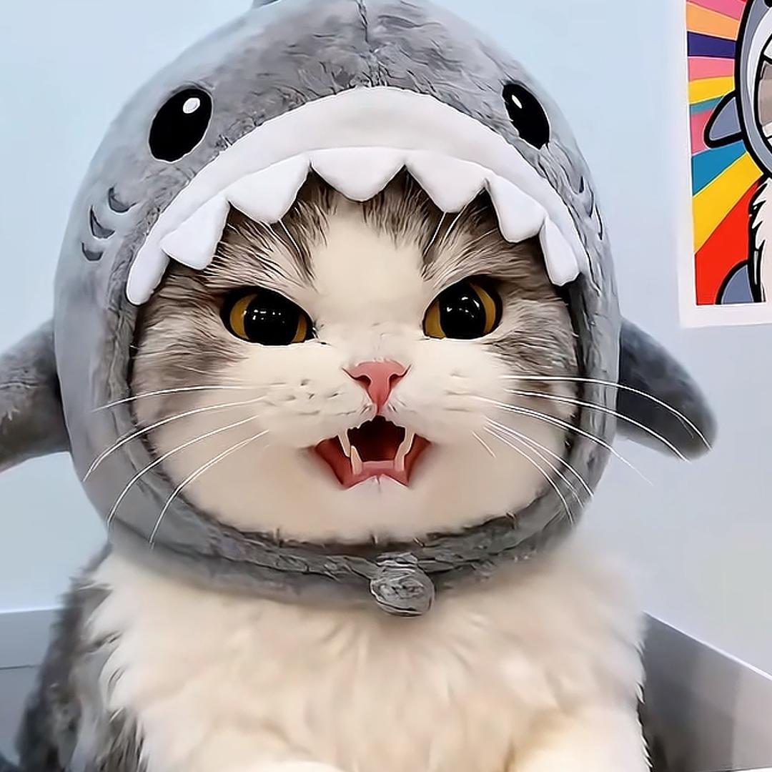 婷婷养了两只猫