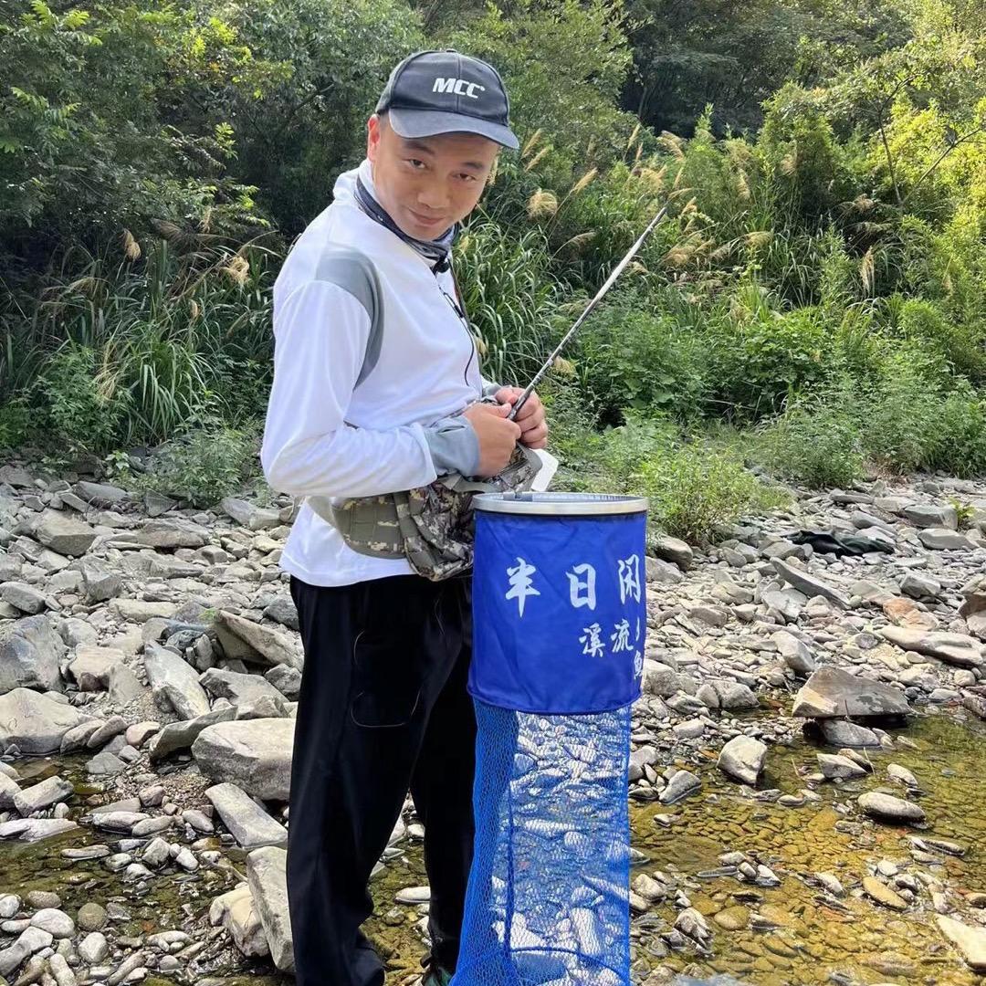 半日闲炜炜溪流钓