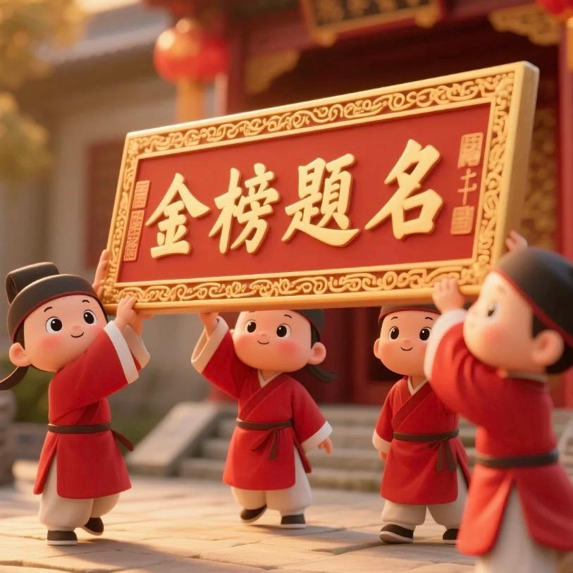 崔风伴你笑题名（纳德）