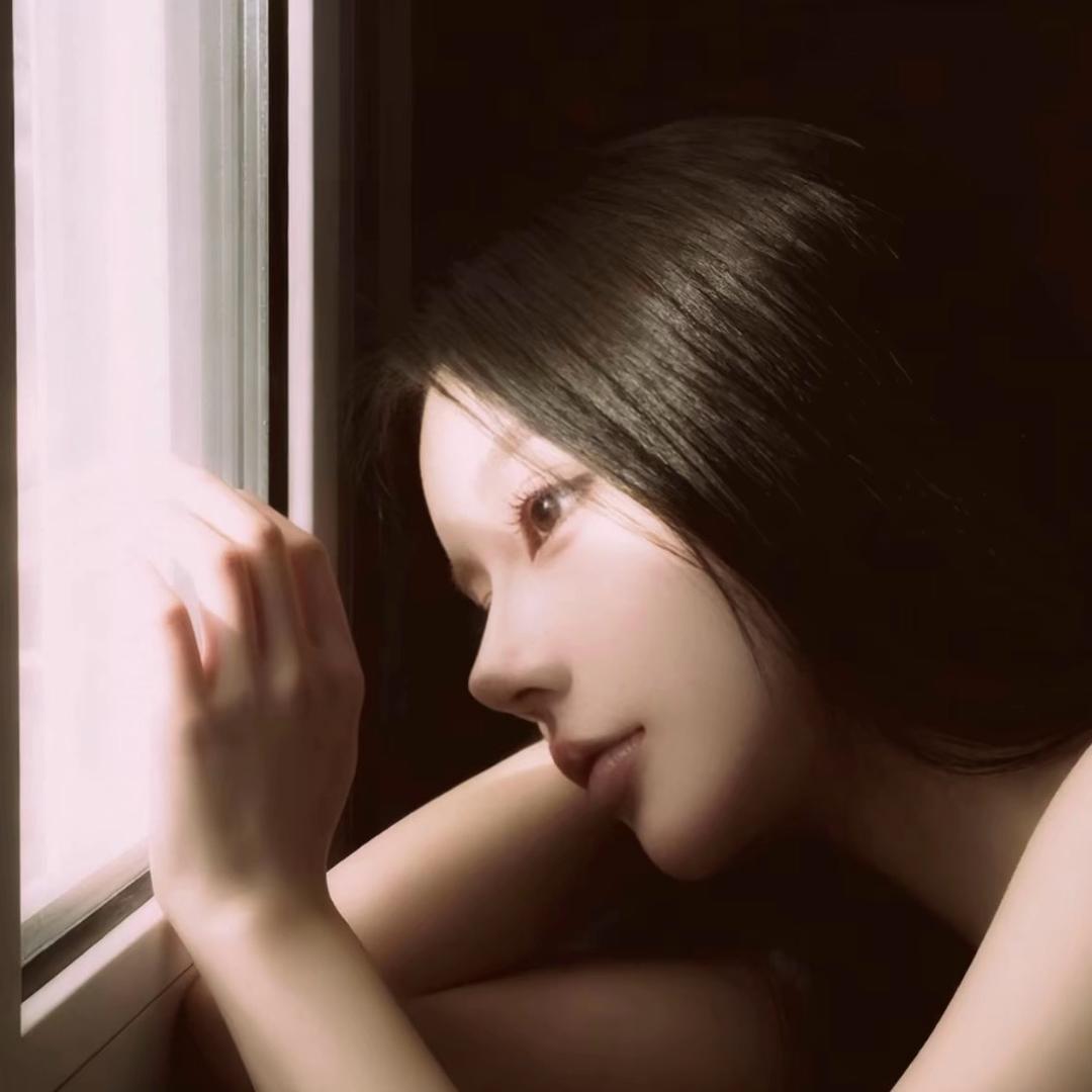 美女也会emo