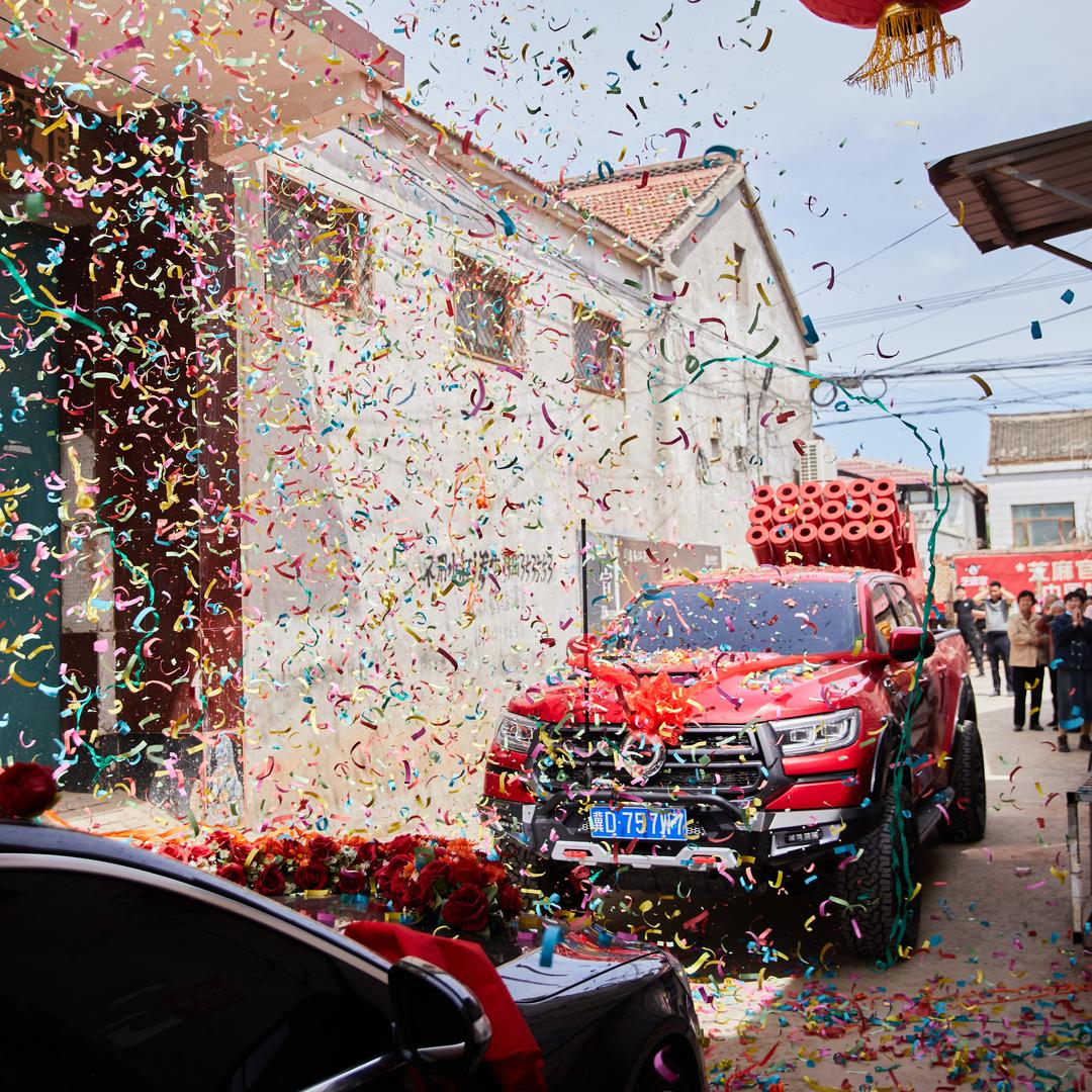 邯郸千禧缘礼炮车 发光彩虹门