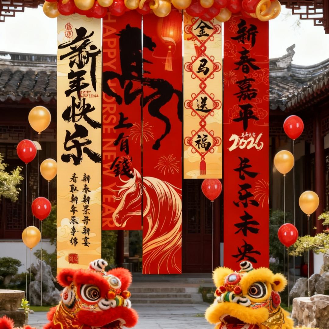 睿哥年货对联工厂直销