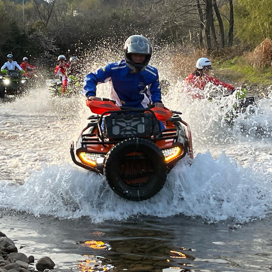 皖南川藏线丫溪谷越野