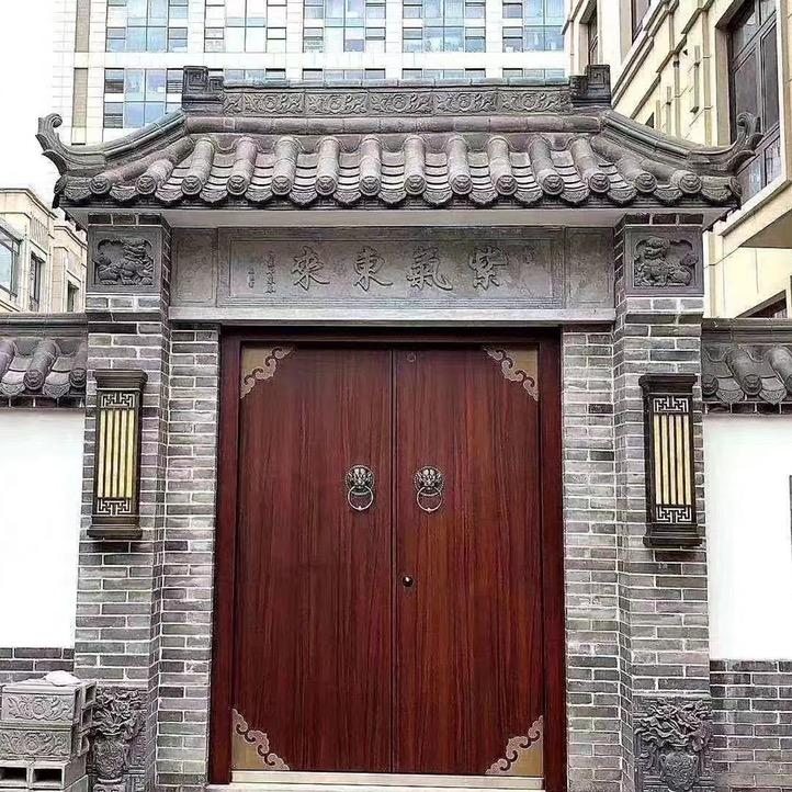 御砖园古建青瓦砖雕