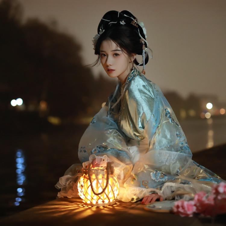 南京美人玉汉服旗袍摄影