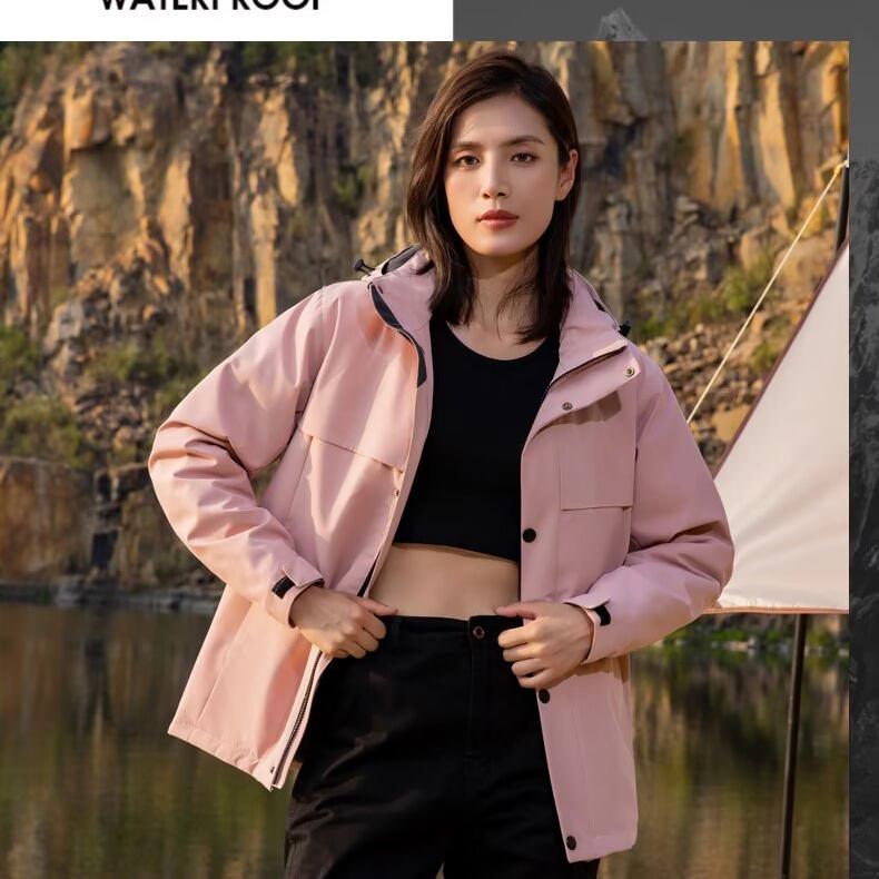 果果订制冲锋衣棉服印字可开发票