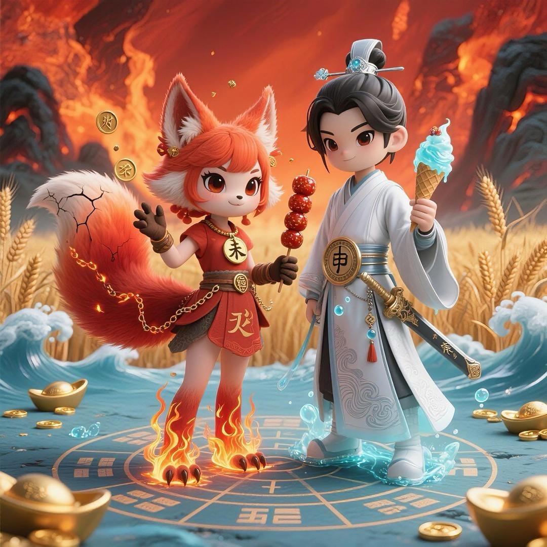 金泡泡与暖陶陶
