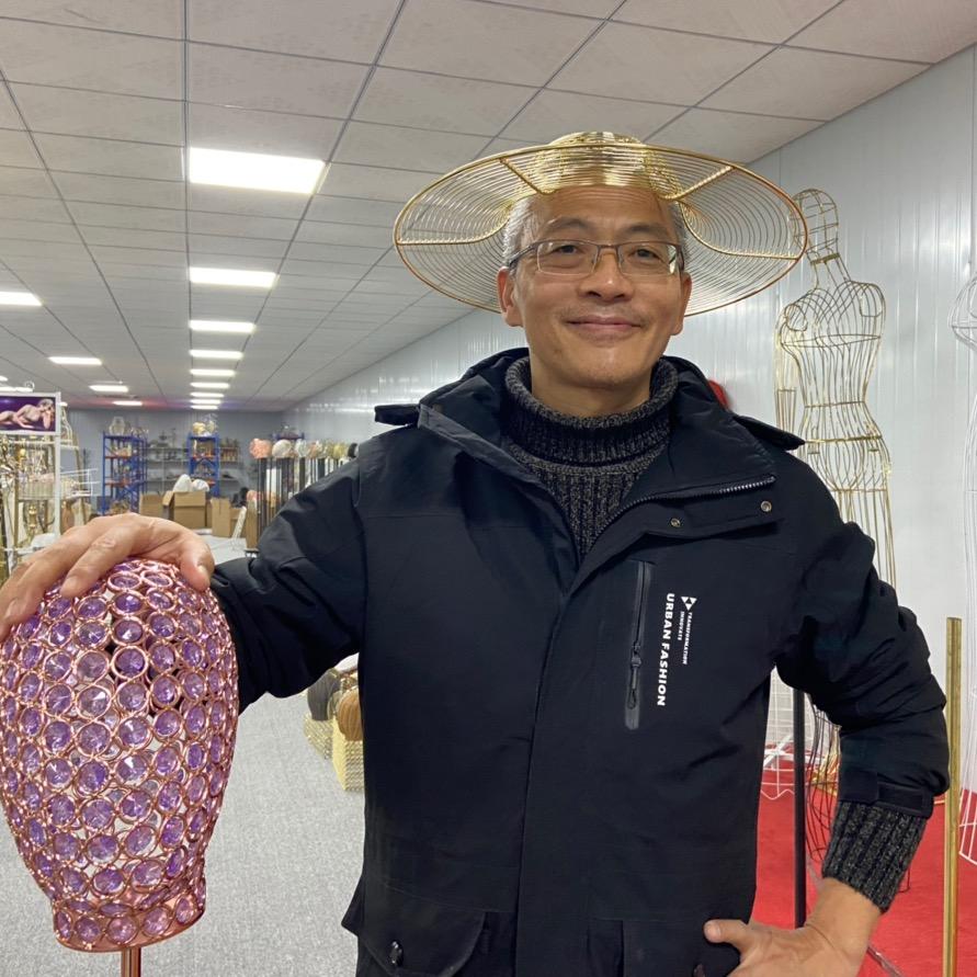 华唐铁艺模特衣架