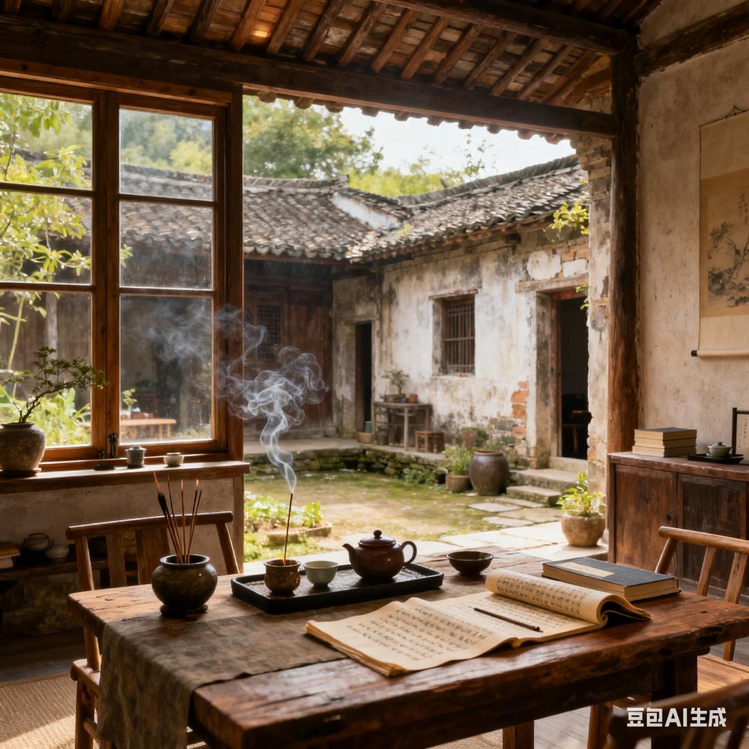 爷爷泡的茶