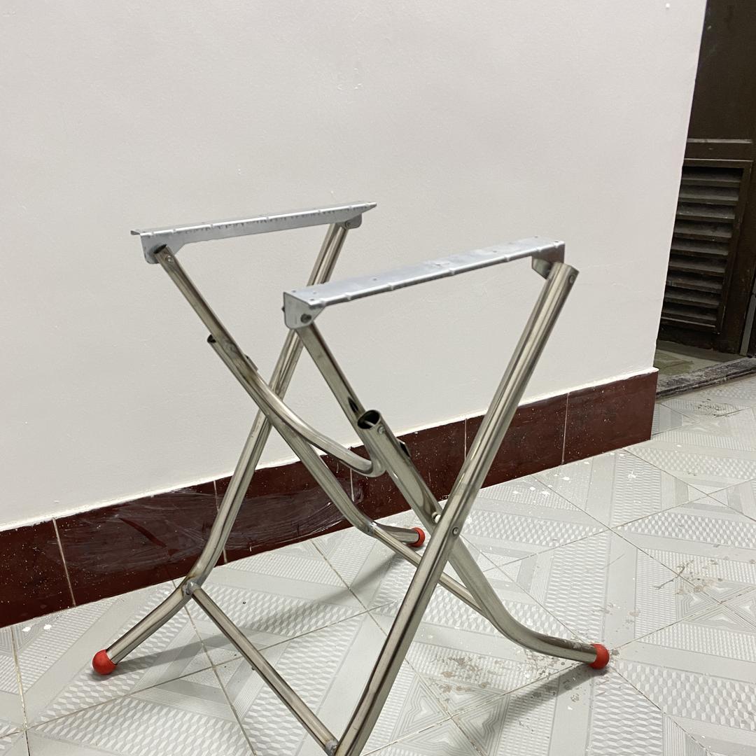 杉木餐台桌折叠脚架