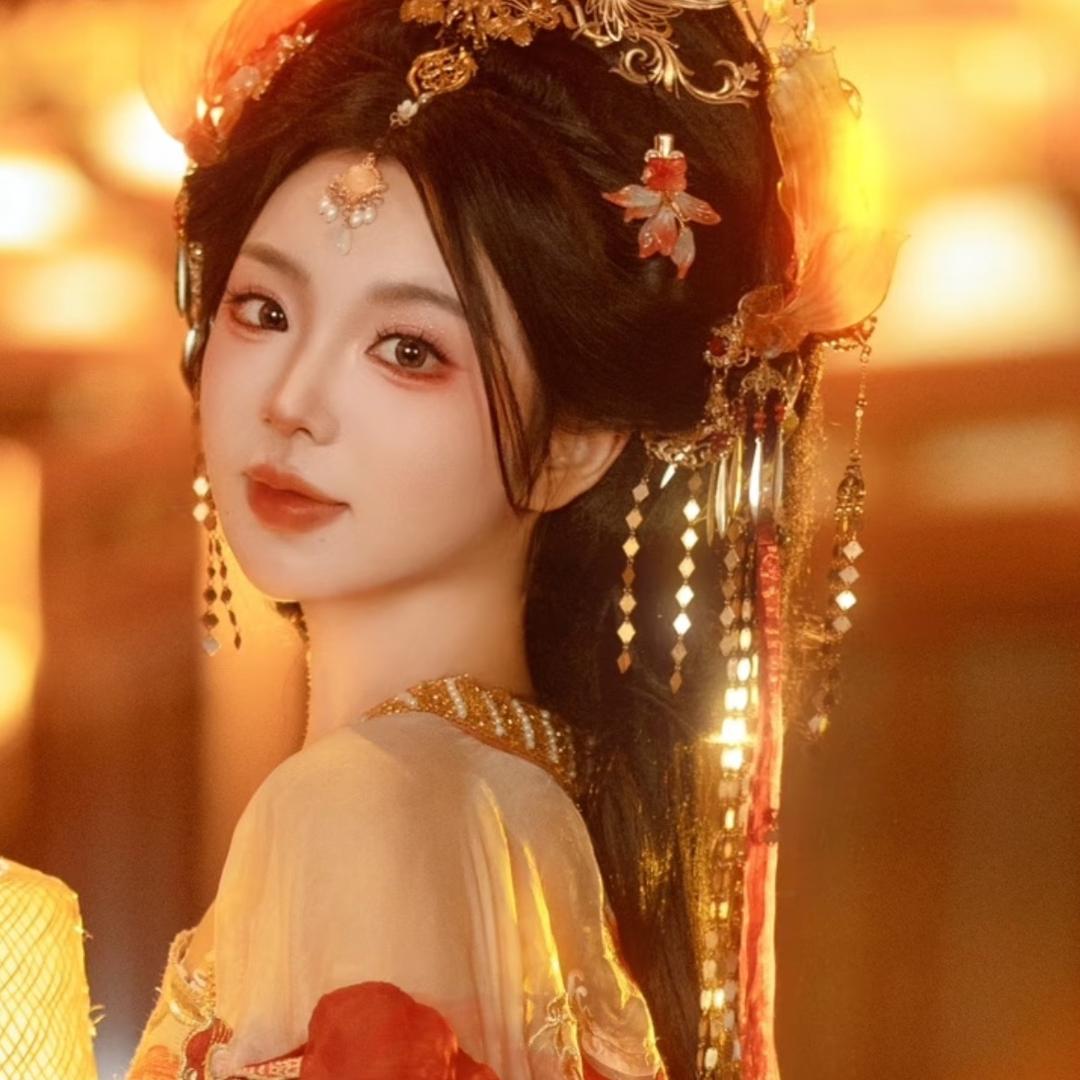 画青影汉服