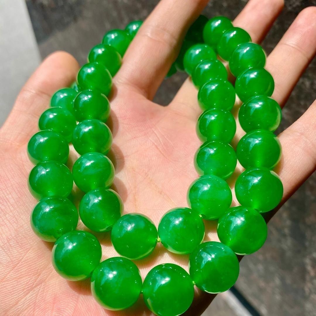 玲珑阁翡翠高端珠链