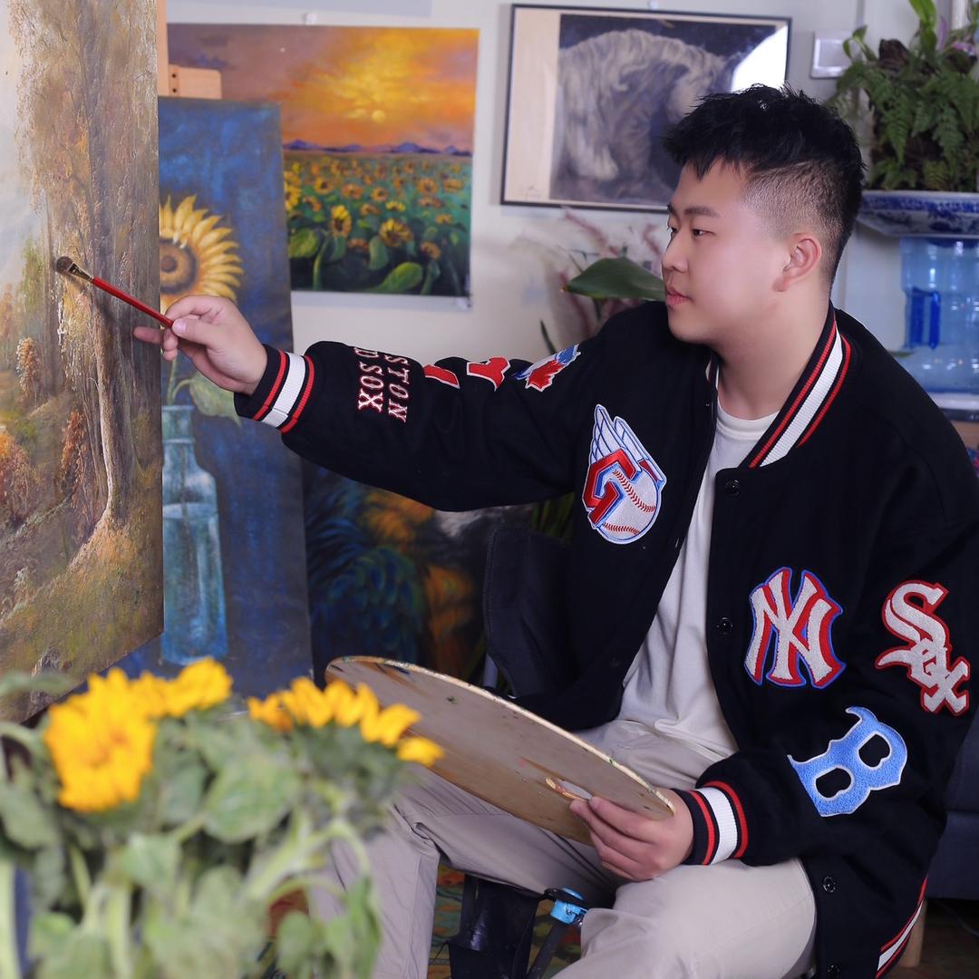 怀瑾素描油画
