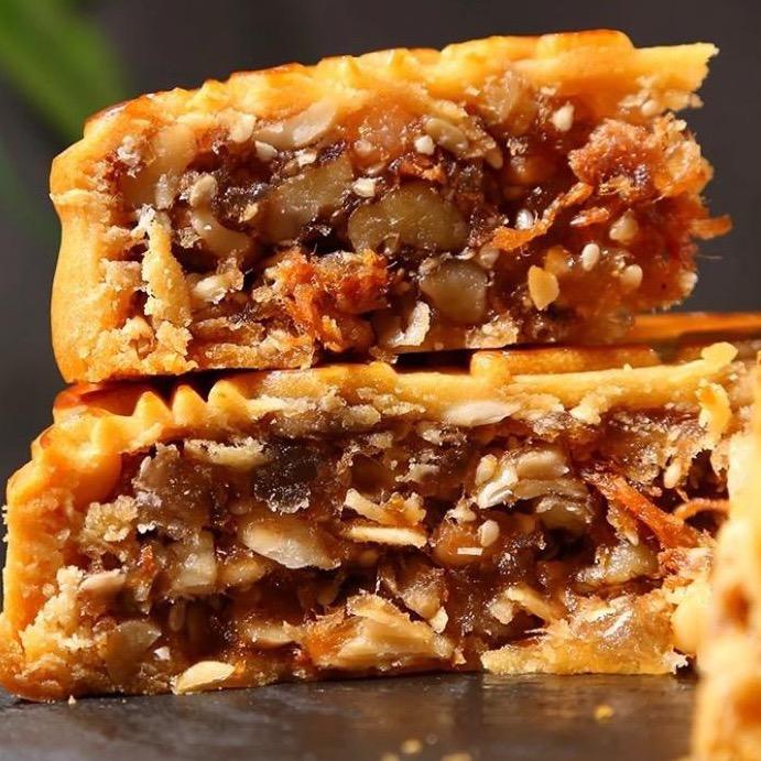 正宗黄记五仁叉烧大月饼工厂直发