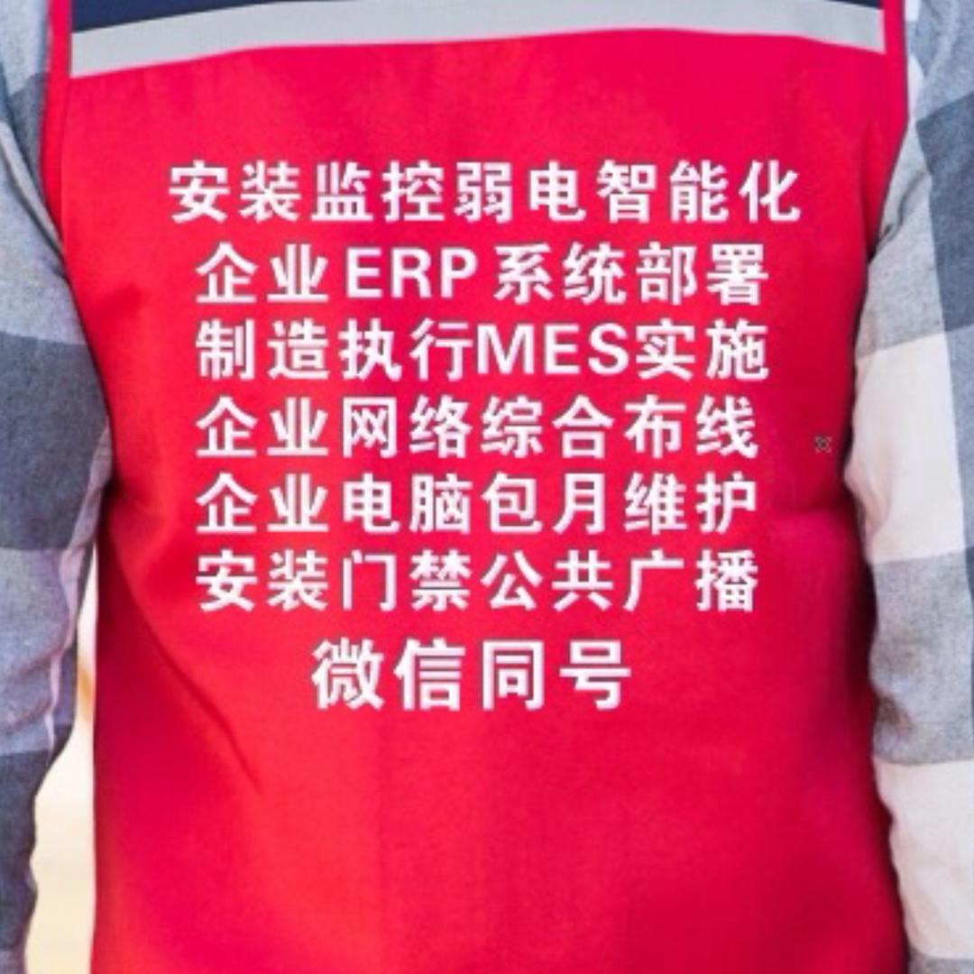 安装监控，企业ERP,MES订制系统加v