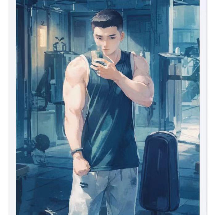 大鹏没腹肌