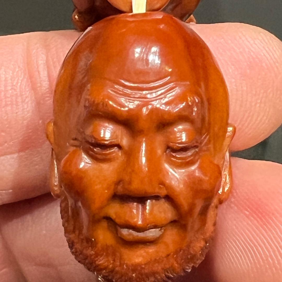 养花盘珠子的老头（文玩道）