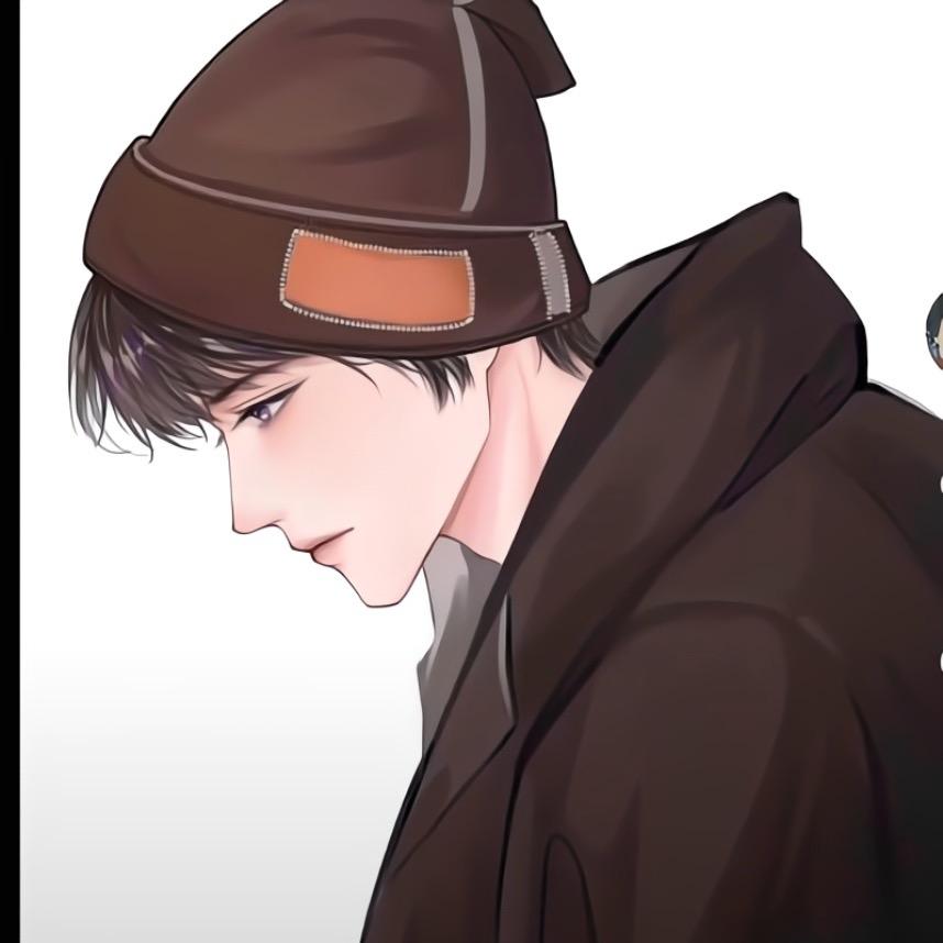 帅气白