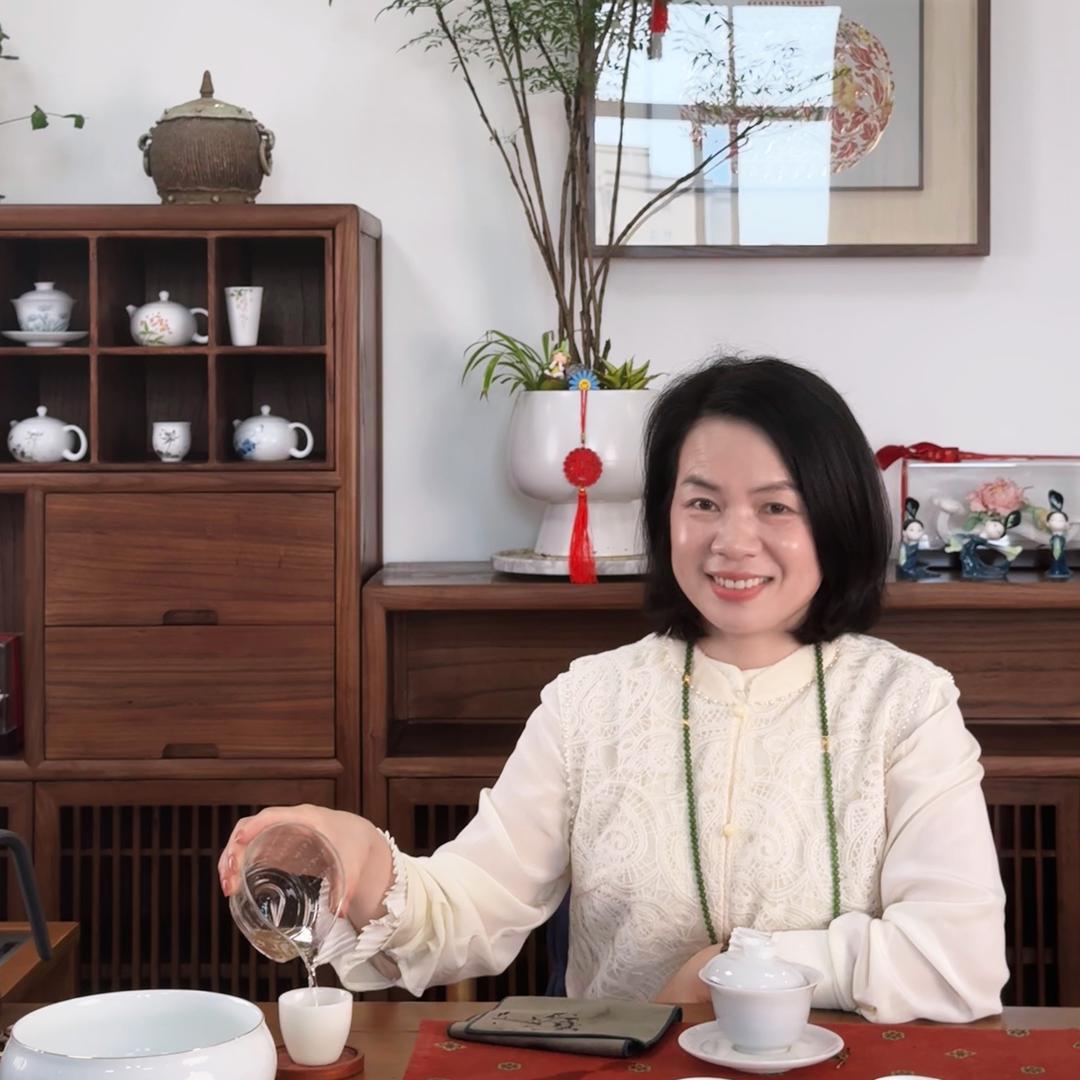 茗枝白瓷