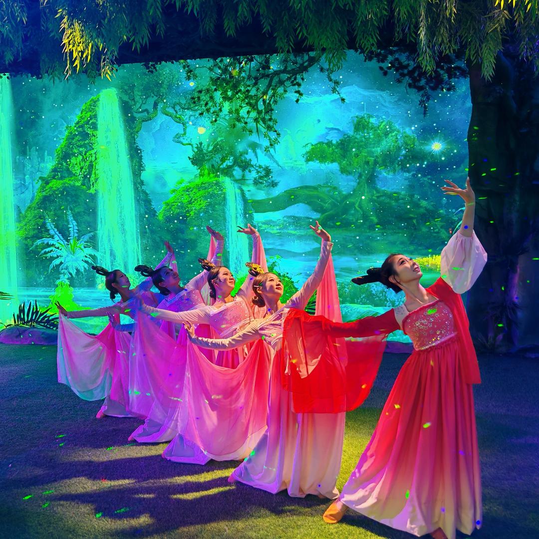 见九寨艺术团💃💃