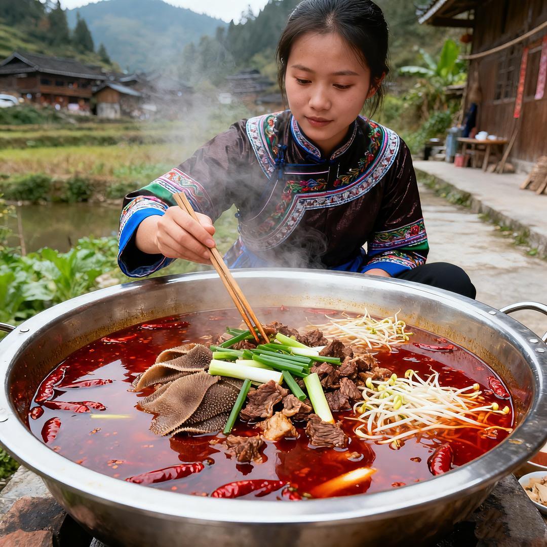 婷婷儿爱吃火锅