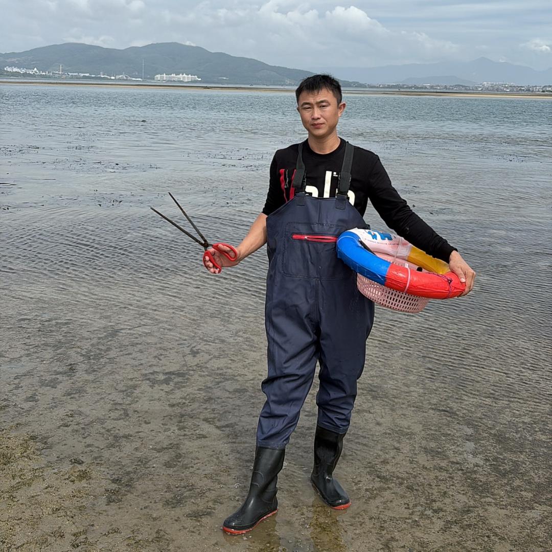 陵水赶海粥粥    《带人赶海》