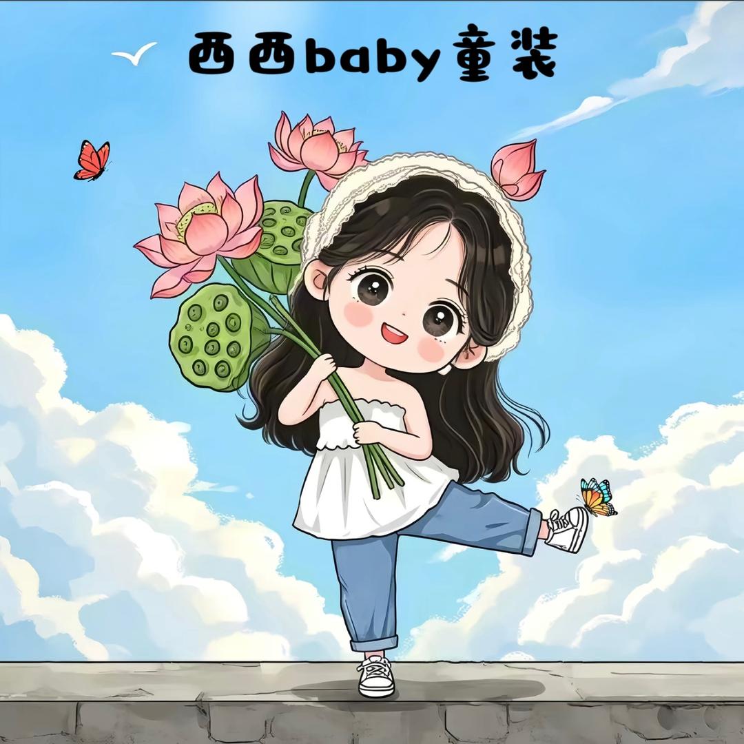 西西baby的童装店穿搭