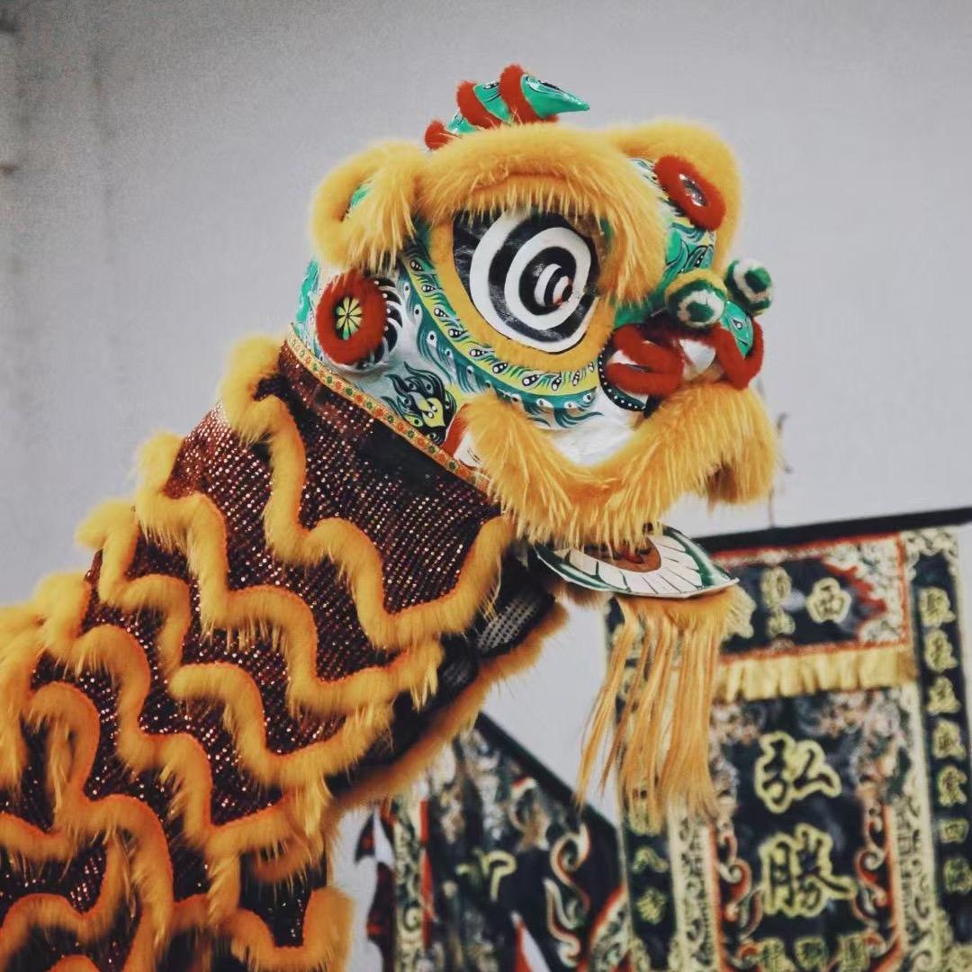 钟山英家弘胜龙狮团 _张