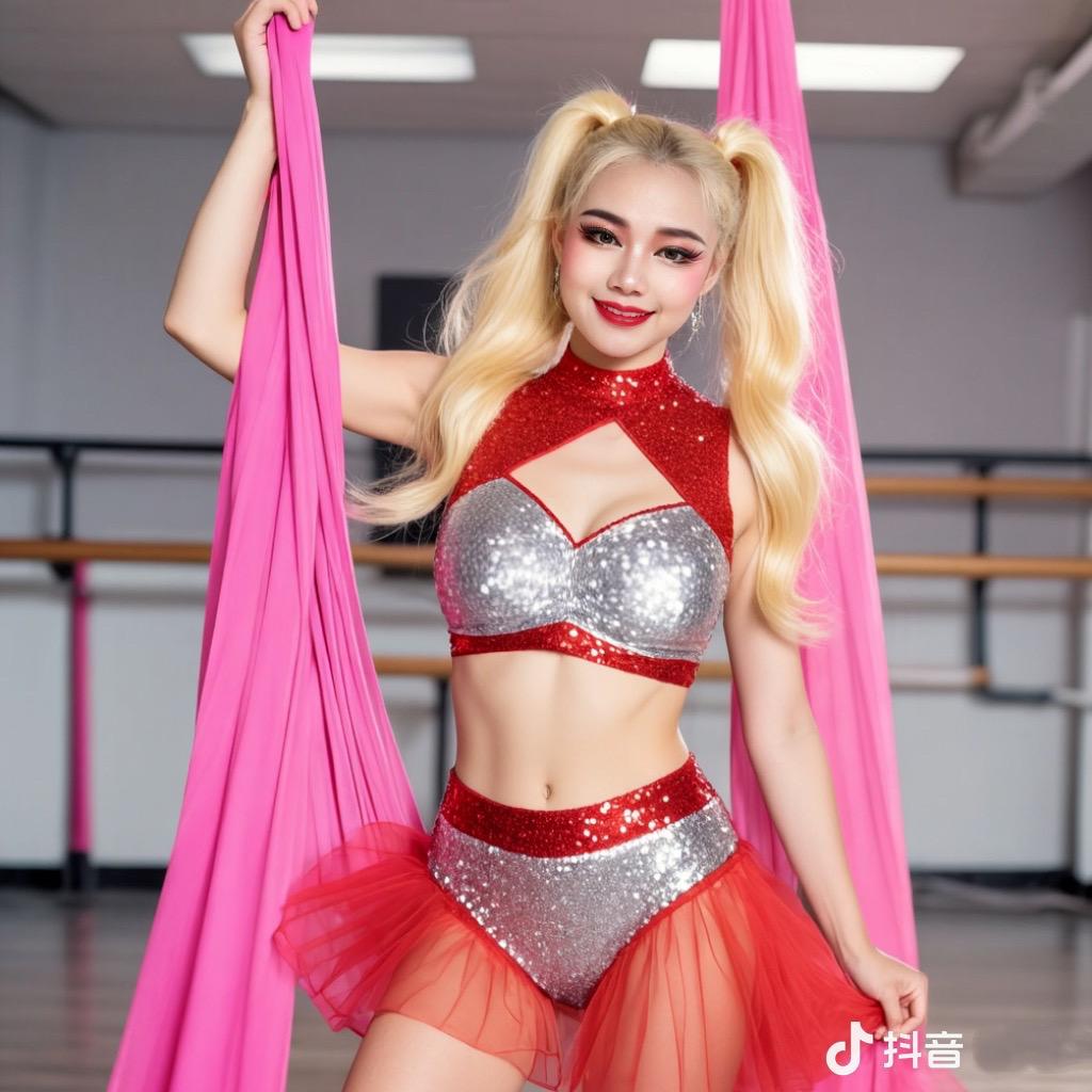 钢管高空女神郭琳萱