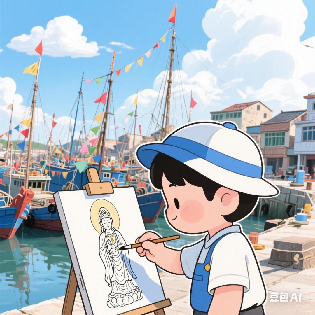 舟山小宋.AI画佛