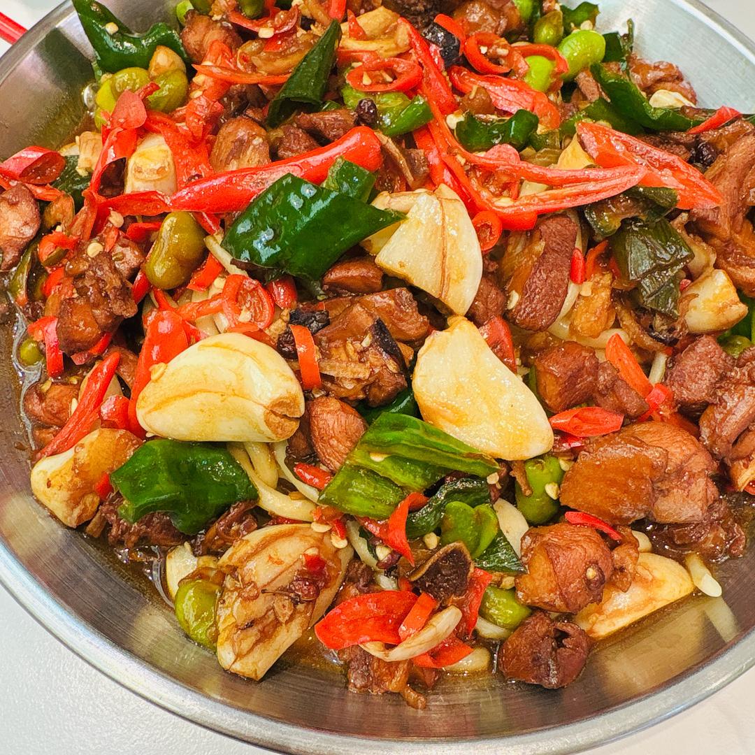 徐鲜鲜辣子鸡盖浇面