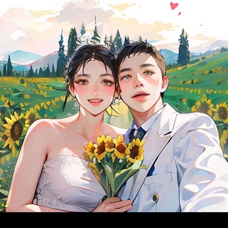 雾气穿过她年轻的脖子