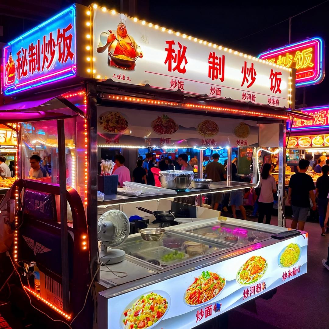 开州一号桥袁记炒饭