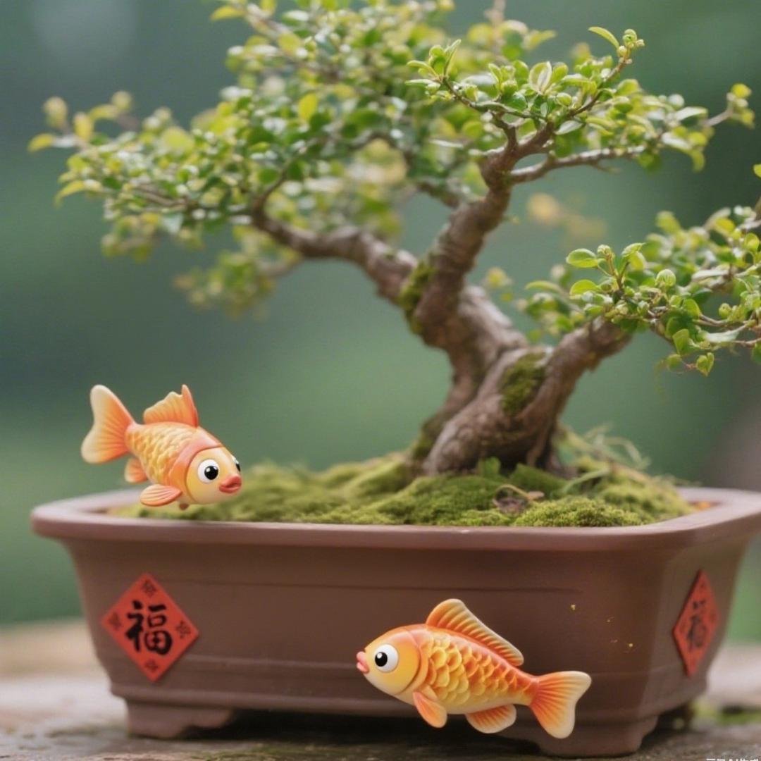 小鱼盆景小铺