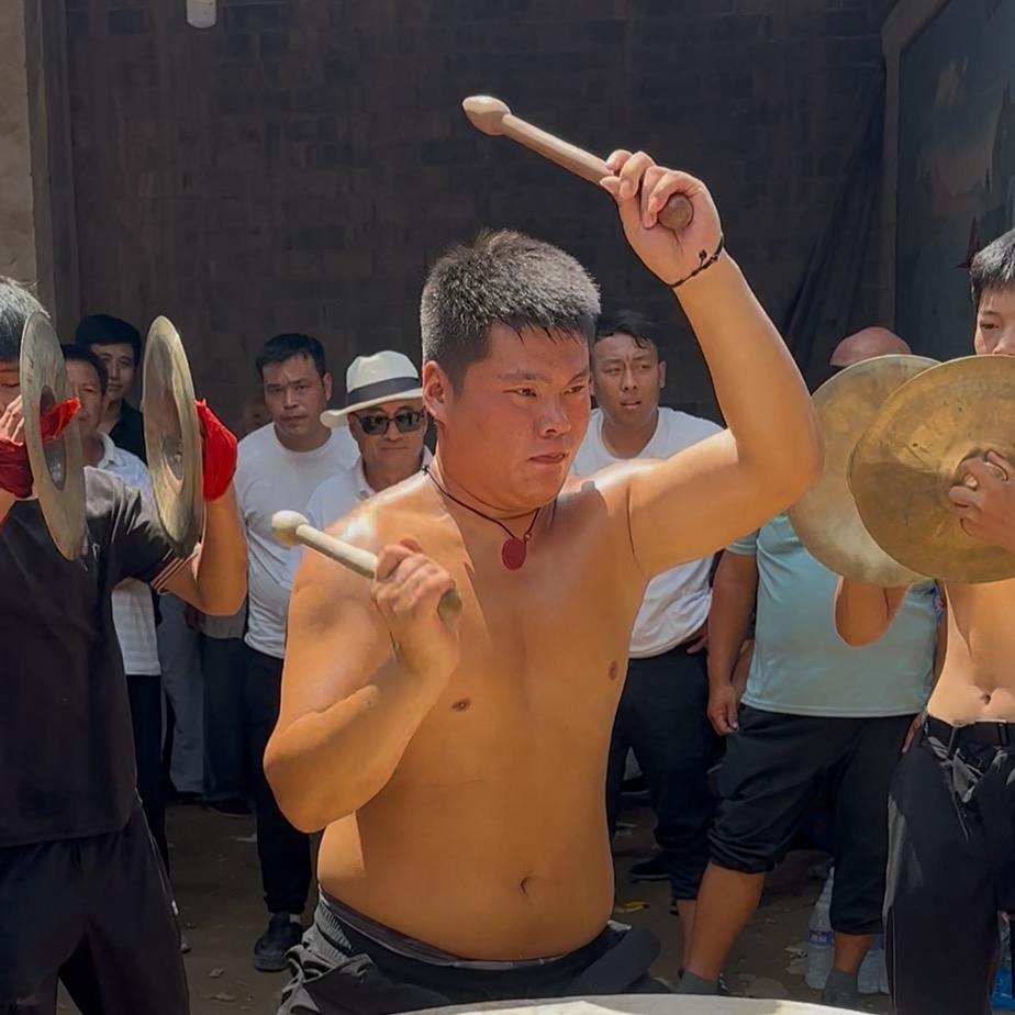 胜鑫鼓狮演绎  团长大胜