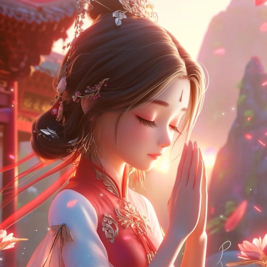 &普陀山^禧红绳