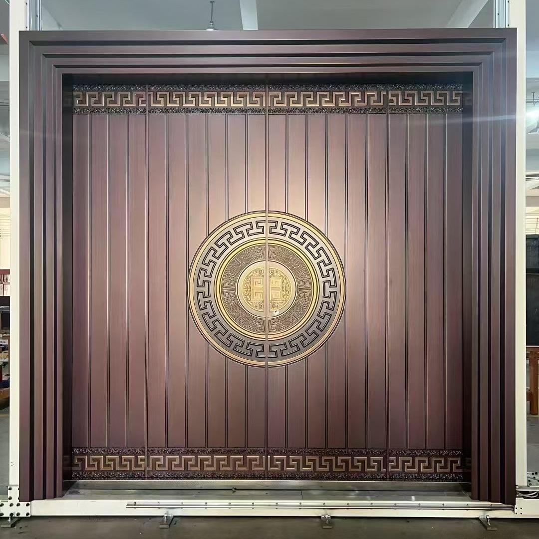 非标别墅大门，铸铝门，源头厂家