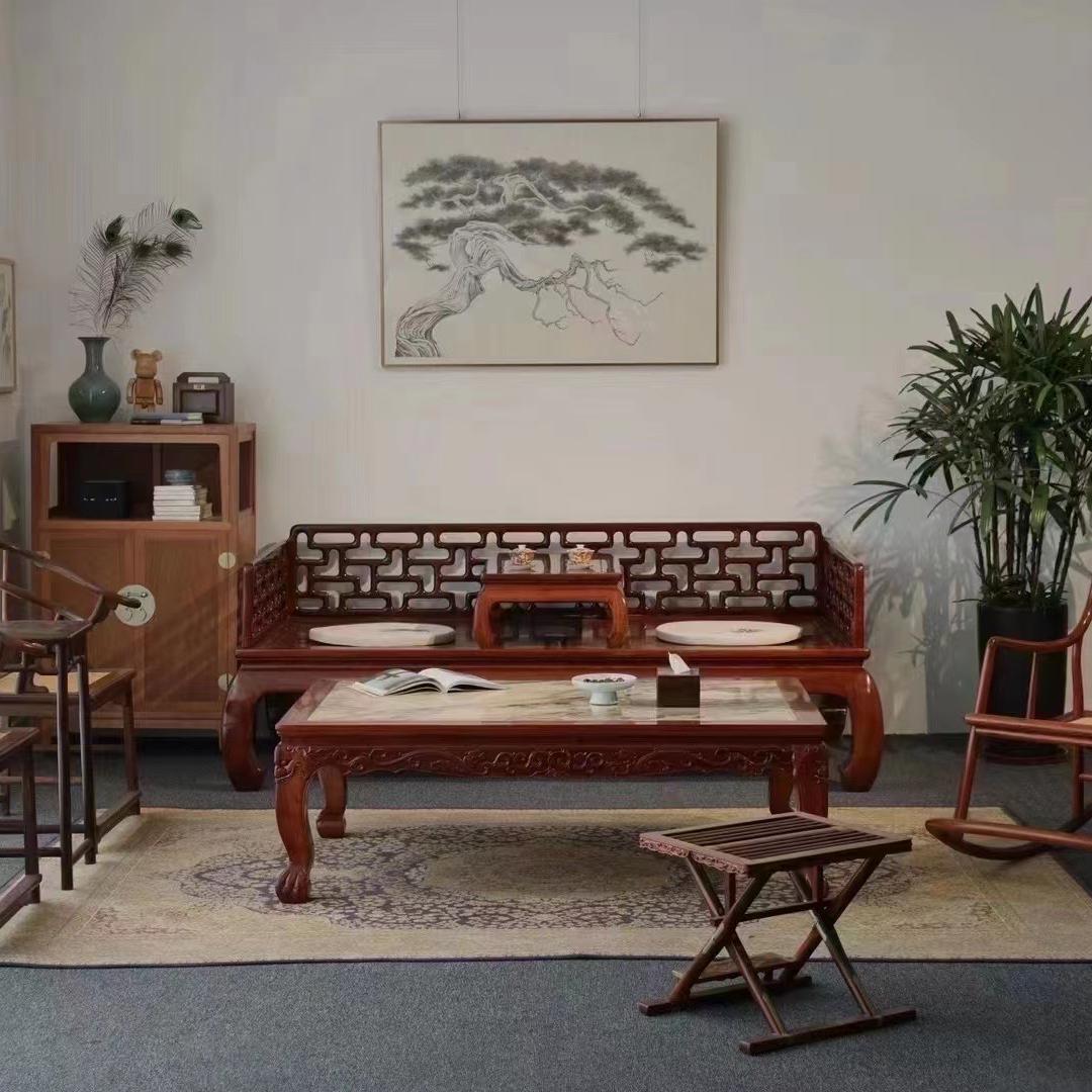 无界家居缅花血檀工厂