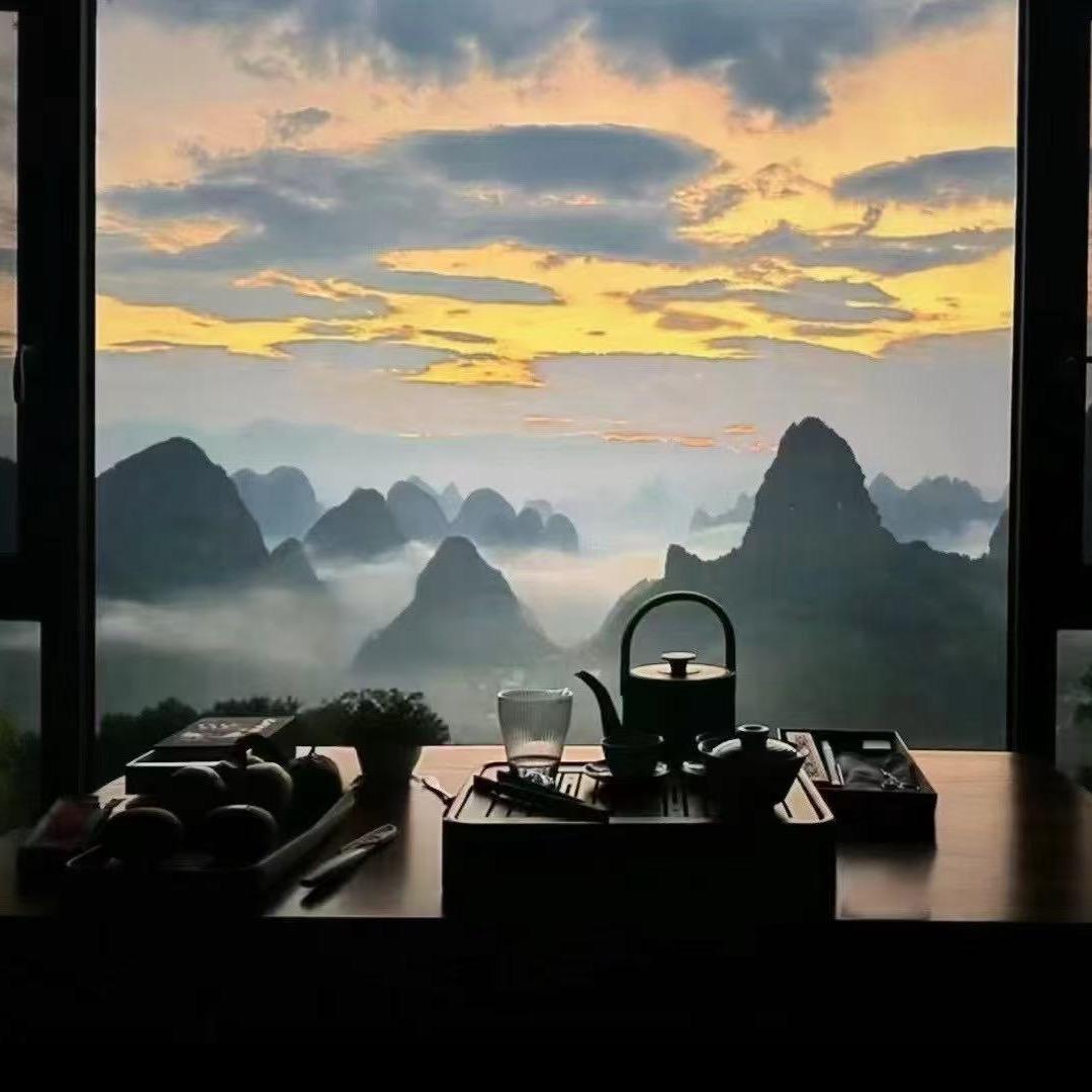 阳朔. 不知春归禅意民宿