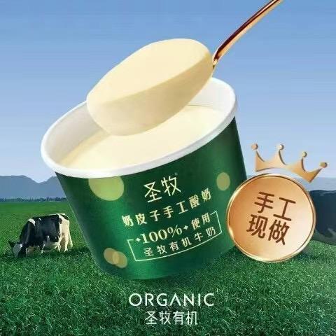 圣牧有机_奶皮子手工酸奶