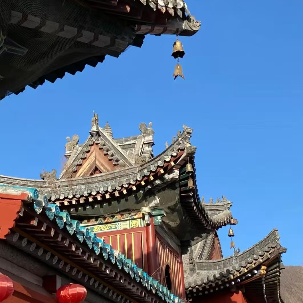 五台山晚星